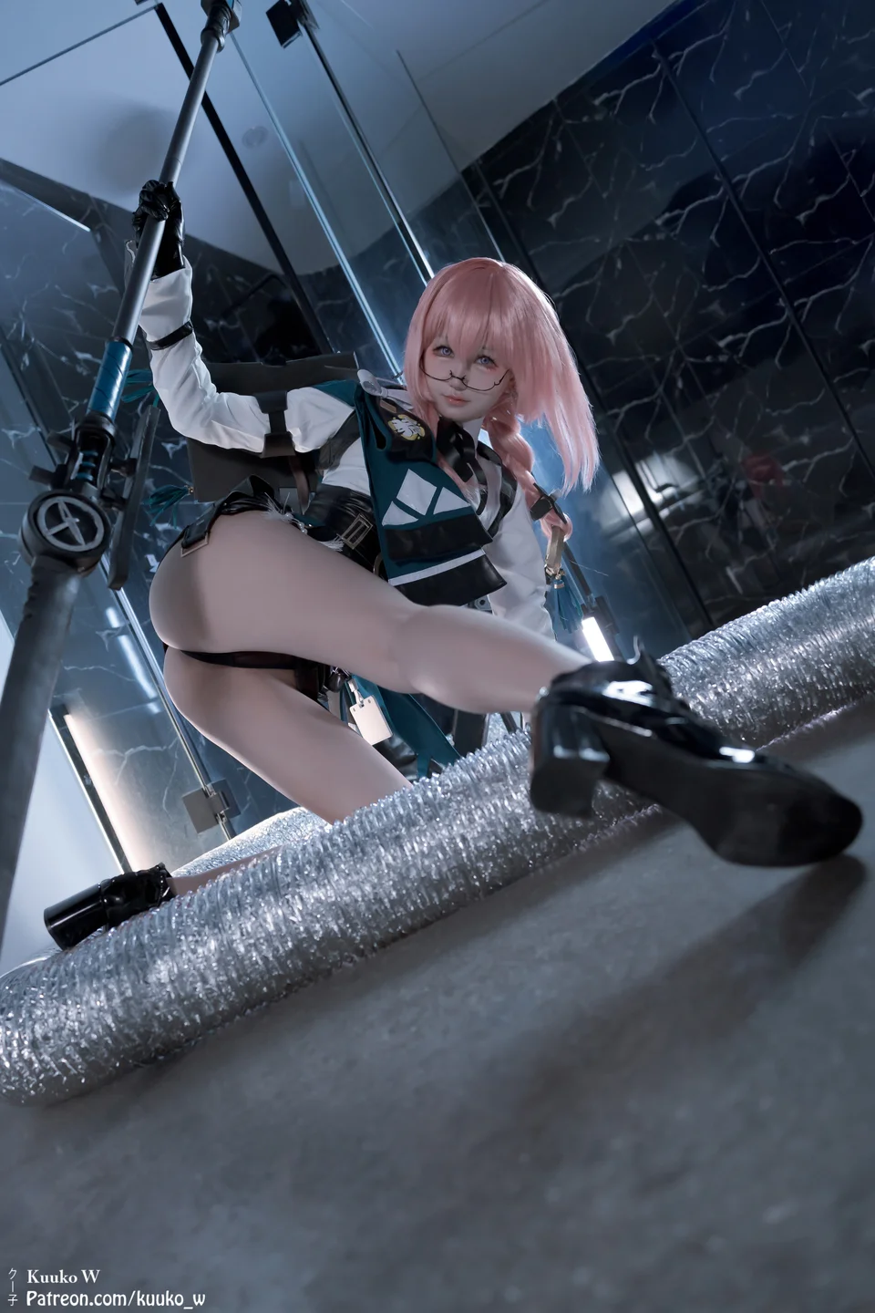 Kuuko_W - Yanagi [28P-170MB] tg@simisebaisi 【丝足阁】007.webp